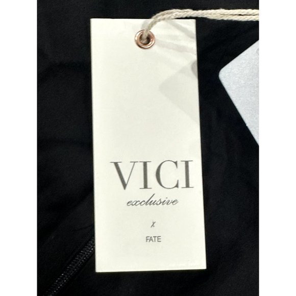 VICI Women's Black Maxi Cut Out Dress MEDIUM - Picture 7 of 10